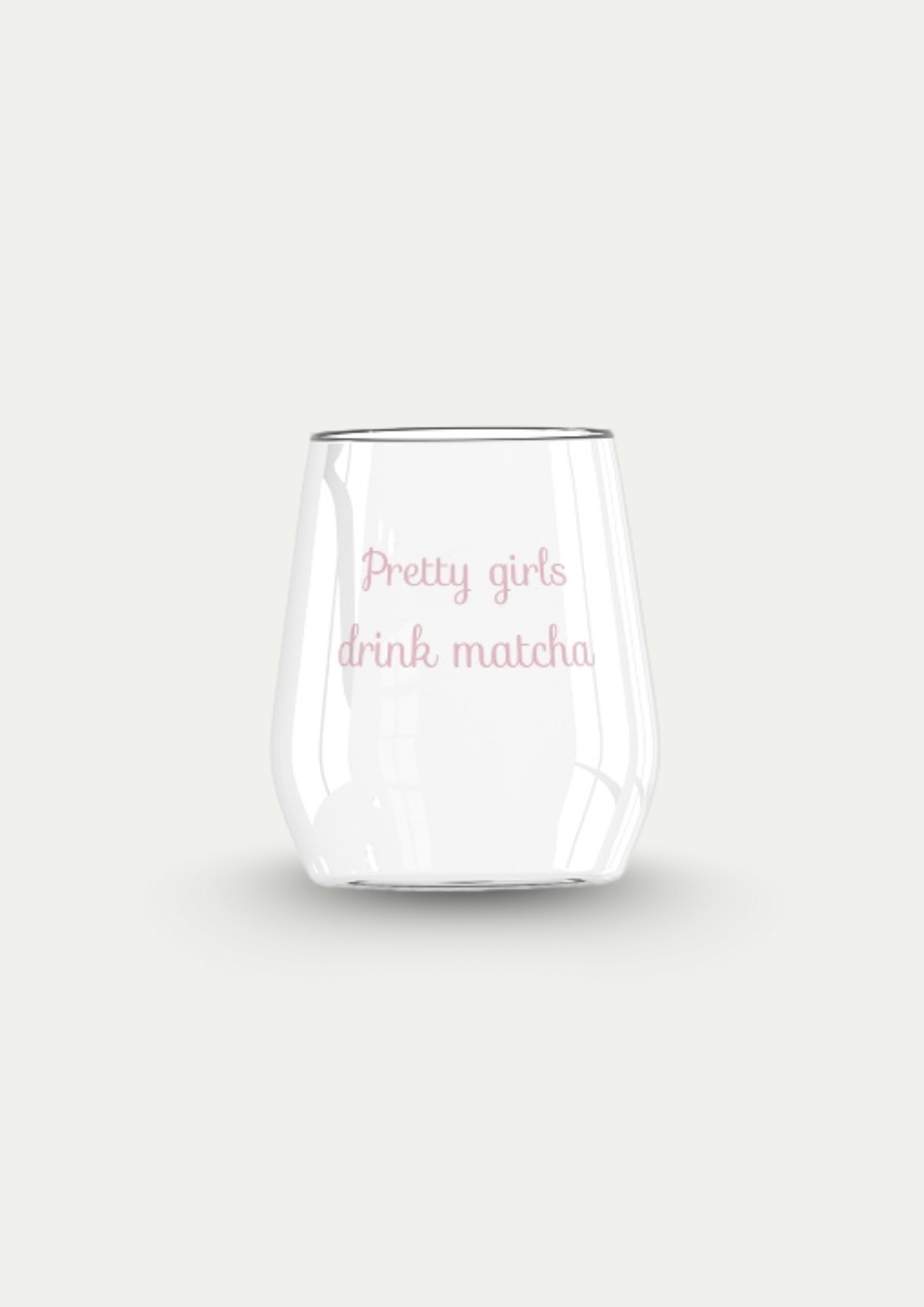Pretty girls drink matcha
