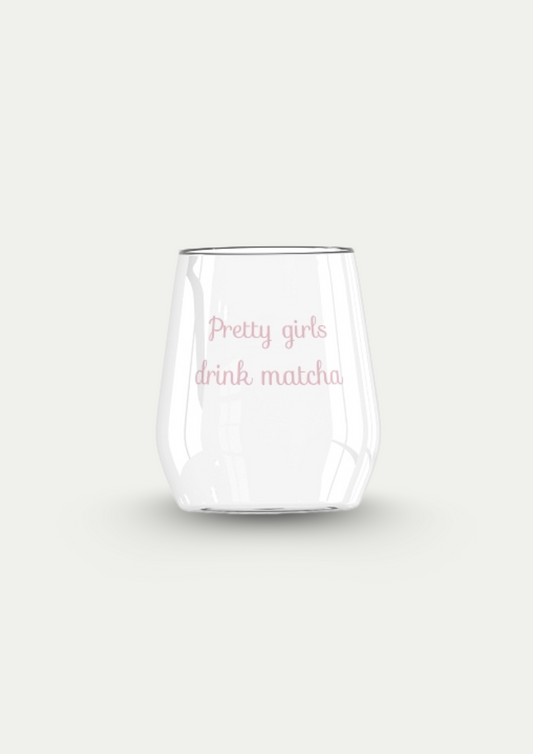 Pretty girls drink matcha